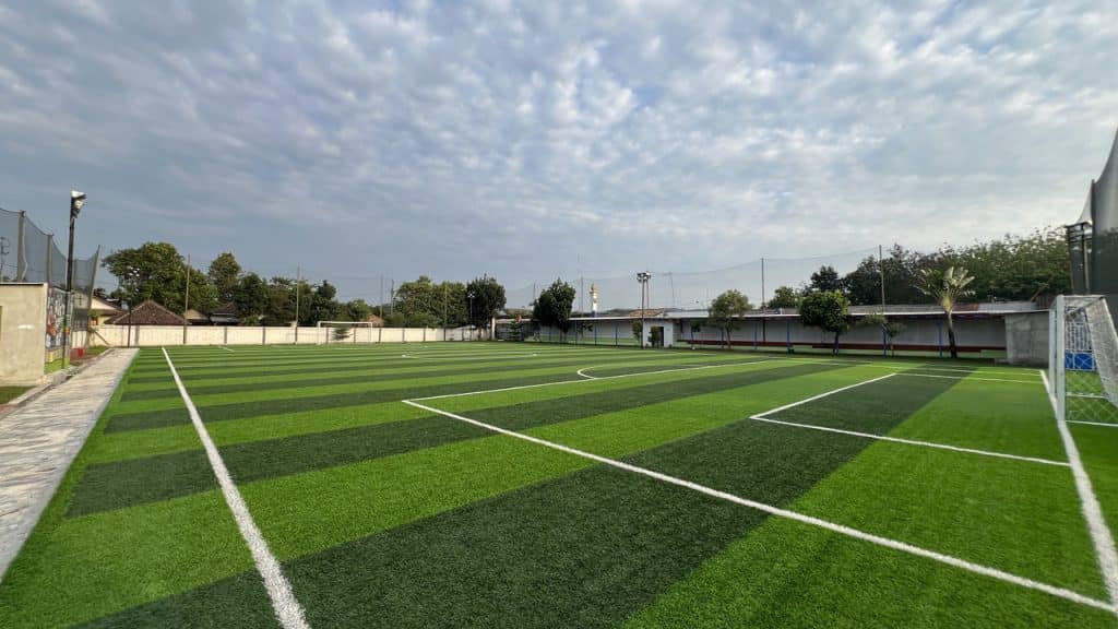 ukuran lapangan mini soccer