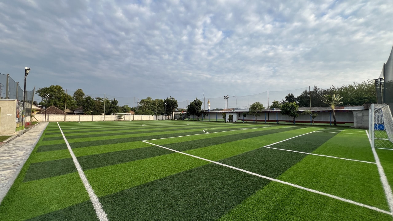 ukuran lapangan mini soccer